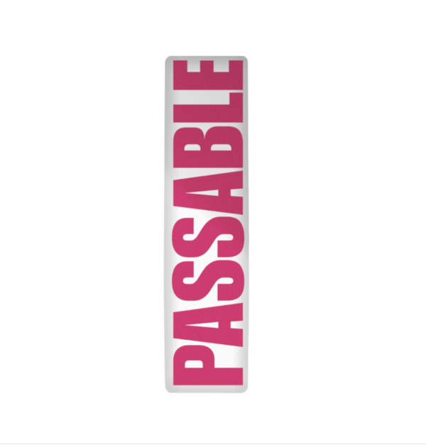 x PASSABLE PILLOW x